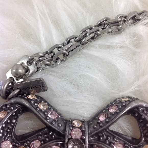 Coach X Celina Gomez metal bow hang charm - Picture 6 of 7